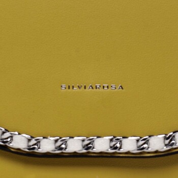 Dámská crossbody kabelka žlutá - Silvia Rosa Timqa