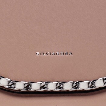 Dámská crossbody kabelka růžová - Silvia Rosa Timqa