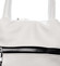 Originální dámský batoh kabelka bílý - Romina Gempela