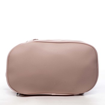 Originální dámský batoh kabelka růžový - Romina Imvelaphi