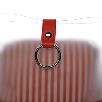Originální dámská crossbody kabelka červená - David Jones Crazy
