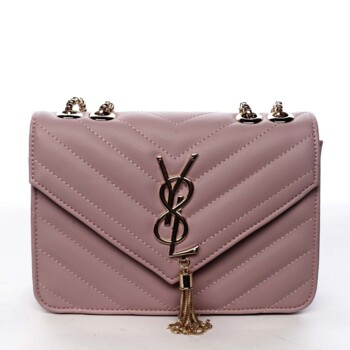 Dámská crossbody kabelka růžová - Silvia Rosa Eighteen