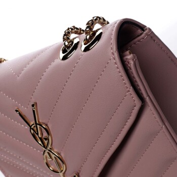 Dámská crossbody kabelka růžová - Silvia Rosa Eighteen