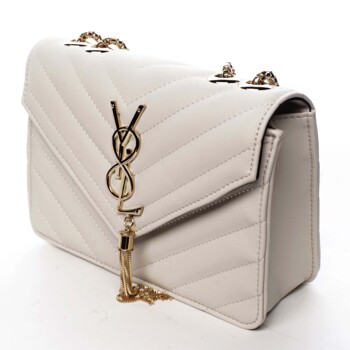 Dámská crossbody kabelka béžová - Silvia Rosa Eighteen