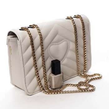 Dámská crossbody kabelka béžová - Silvia Rosa Eighteen