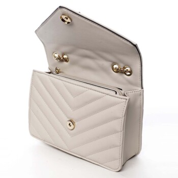 Dámská crossbody kabelka béžová - Silvia Rosa Eighteen