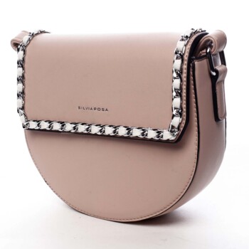 Dámská crossbody kabelka růžová - Silvia Rosa Timba