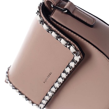 Dámská crossbody kabelka růžová - Silvia Rosa Timba