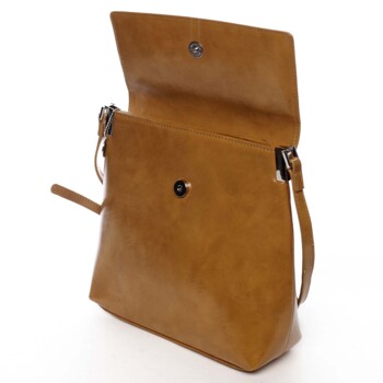 Dámská crossbody kabelka světle hnědá - DIANA & CO Buzzy