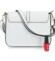 Dámská kožená crossbody kabelka bílá - ItalY Neul