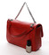 Dámská kabelka přes rameno červená - DIANA & CO Threethre