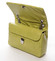 Dámská kabelka přes rameno žlutá - DIANA & CO Threethre