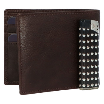 Pánská kožená peněženka hnědá - SendiDesign Boster