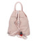 Originální dámský batoh kabelka světle růžový - Romina Gempela