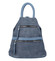 Originální dámský batoh kabelka modrý - Romina Gempela