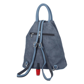 Originální dámský batoh kabelka modrý - Romina Imvelaphi