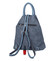 Originální dámský batoh kabelka modrý - Romina Imvelaphi