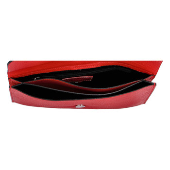Luxusní dámská kabelka červená - ItalY Brother