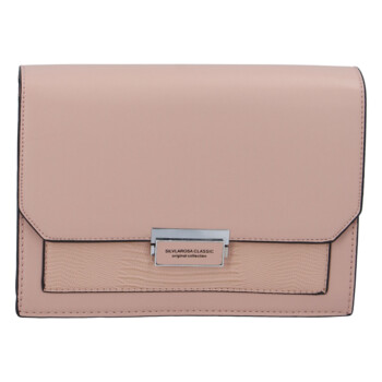 Dámská crossbody kabelka růžová - Silvia Rosa Inkany