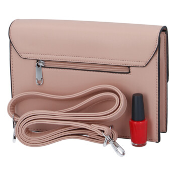 Dámská crossbody kabelka růžová - Silvia Rosa Inkany