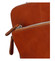 Dámský kožený batůžek kabelka koňakový - ItalY Englis