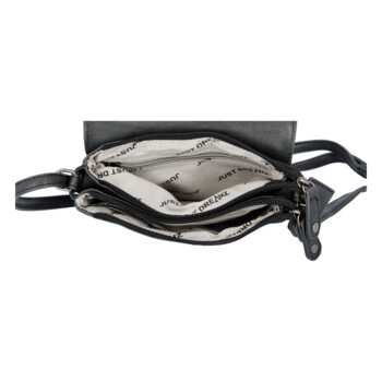 Malá dámská crossbody kabelka černá - Just Dreamz Mischelet