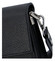 Elegantní kožená kabelka černá - ItalY Kenesis