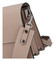 Elegantní kožená kabelka camel - ItalY Kenesis